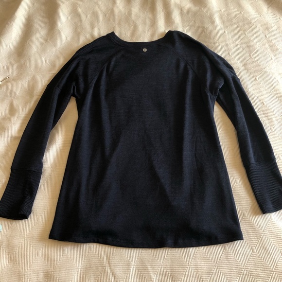 Active Life Navy Blue Sweater with Zipper Detail - Picture 8 of 8